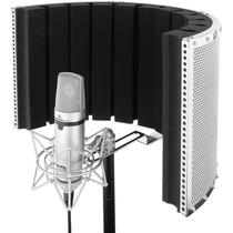 Filtro,Difusor Acústico,Vocal Booth p/microfone em pedestal,blindagem cromada