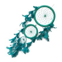 Filtro dos Sonhos Amuleto, Decoração, Varanda, Janelas Dream Catcher - Apanhador pena branco