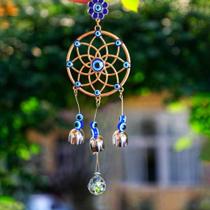 Filtro Dos Sonhos Olho Grego Suncatcher Casa Carro Decor