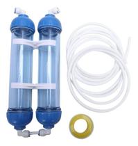 Filtro Duplo Secador Ar Sílica Azul Gerador Ozônio Mangueira Filtro Duplo Secador Ar Sílica Azul Gerador Ozônio Mangueira