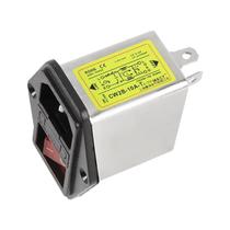 Filtro Emi 10A Tomada Interruptor E Porta Fusível - CW2B-10A-TL