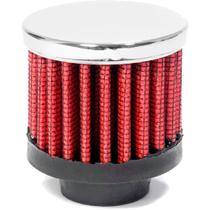 Filtro Esportivo para Respiro de Óleo Vermelho