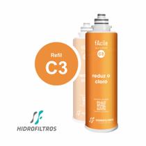 Filtro Facile C3 - Reduz Cloro, Elimina Gosto E Odores.