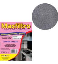 Filtro Forro Para Exaustor Coifa Purificador E Depurador 2Un - Maxfiltro