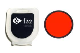 Filtro Fotográfico Vermelho 82Mm F32 Red Filter