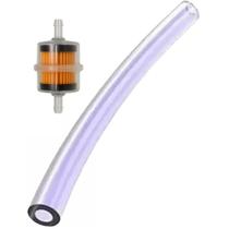 Filtro Gasolina Bike Motorizada Mobilete + 30 Cm Mangueira
