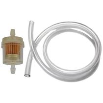 Filtro Gasolina Bike Motorizada /Mobilete, Mangueira 1 Metro
