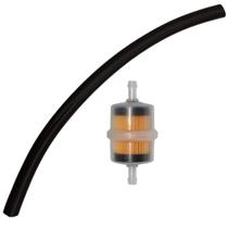Filtro Gasolina Combustível Moto Carburada, 20 Cm Mangueira