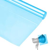 Filtro Gelatina para Iluminação e Estúdio - Azul Ciano 706 (100cm) - Selens