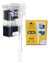 Filtro Hang-On Soma 250L/H Hf-250 Para Aquários Até 30L