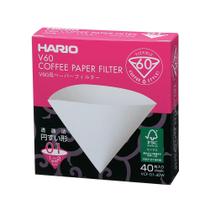 Filtro Hario V60 Branco 40 unidades Tamanho 01