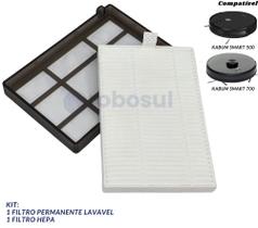Filtro Hepa e Permanente Lavável Robo Aspirador Kabum Smart 500 e Smart 700
