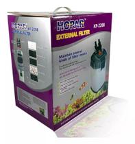 Filtro Hopar Canister Kf 2208 800l/h 2 Cestas Para Aquários