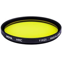 Filtro Hoya HMC Screw-in 49mm amarelo para preto e branco Filtro Hoya HMC Screw-in 49mm amarelo para preto e branco