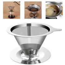 Filtro inox para café ecológico e fácil de limpar