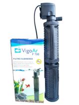 Filtro Interno c/ bomba F700 Aquario até 200L VigoAr Oxigena