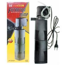 Filtro Interno Com Bomba Sunsun Jp-025f 1600l/h Para Aquário