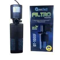 Filtro Interno OT-1000F Ocean Tech 127v 650L/h Bomba Aquario