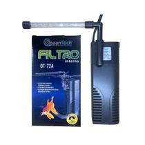 Filtro Interno OT-72A Ocean Tech 220v 350L/h Bomba Aquario