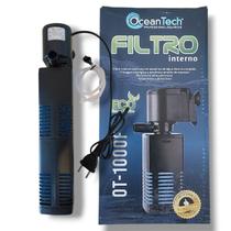 Filtro Interno Submersivel OT-1000F Ocean Tech com Bomba