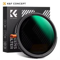 Filtro K&ampF Concept 55mm 3 em 1 ND2-32 + CPL + Black Difusor