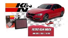 Filtro k&n inbox bmw 335i 135i x1 35i - ref. 33-2458