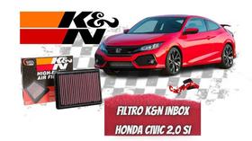 Filtro k&n inbox - honda civic si 2.0 - ref. 33-2343