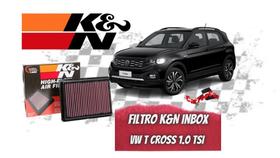 Filtro k&n inbox - vw t cross 1.0 golf 1.0 tsi polo 1.0 tsi e 1.6 msi virtus 1.0 tsi - (cod. 33-3037)