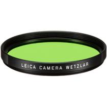 Filtro Leica Verde E49 Proteção de Lente Preta