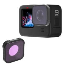 Filtro Lente Magenta de Mergulho para GoPro 9, 10, 11 e 12 Black - Shoot