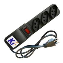 Filtro Linha 3 Tomadas Bivolt Rearme Kf