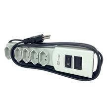 Filtro Linha com Cabo 4 Metros 110/220v 10a 5 Tomadas Mg3001 - Margirius Filtro Linha com Cabo 4 Metros 110/220v 10a 5 Tomadas Mg3001 - Margirius
