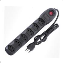 Filtro Linha (extensão) 6 Tomadas Bivolt 10A 3M Megatron