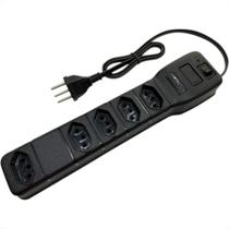 Filtro Linha Multicraft Max 5 Tomada 10A Bivolt Filtro Linha Multicraft Max 5 Tomada 10A Bivolt