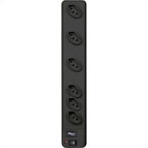 Filtro Linha Techna Plastico 6 Tomadas Distanciada Ftk-006