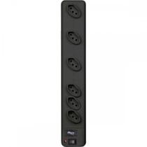 Filtro Linha Techna Plastico 6 Tomadas Distanciada Ftk-006