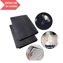 Filtro Manta Coifa Exaustor Depurador Fogão Purificador Kit com 2 Peças