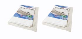 Filtro / Manta para Exaustor / Coifa / Depurador e Purificador de Ar - Atende Fogão de 4 e 6 Bocas - 80 x 60cm - 4 Unid. Filtro / Manta para Exaustor / Coifa / Depurador e Purificador de Ar - Atende Fogão de 4 e 6 Bocas - 80 x 60cm - 4 Unid.