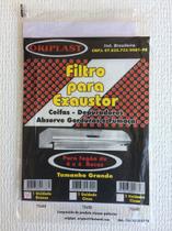 Filtro / manta para exaustor / coifa kit c/2 unidades branco