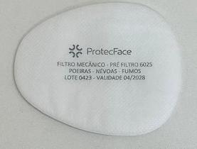 Filtro Mecânico P2 - Protecface - Ref. 6025 - Unidade Filtro Mecânico P2 - Protecface - Ref. 6025 - Unidade