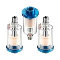 Filtro Mini Separador De Óleo E Água 1/4 NPT Para Compressor De Ar E Peças Pneumáticas De Pistola De Filtro Mini Separador De Óleo E Água 1/4 NPT Para Compressor De Ar E Peças Pneumáticas De Pistola De