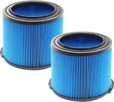 Filtro MZY LLC VF3500, pacote com 2 unidades para aspiradores Ridgid de 3 a 4,5 galões Filtro MZY LLC VF3500, pacote com 2 unidades para aspiradores Ridgid de 3 a 4,5 galões