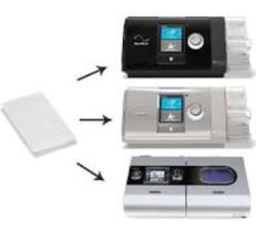 Filtro Nacional Para CPAP/VPAP Linha S9, Airsense E Aircurve 12 Unidades (ANVISA)