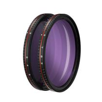 Filtro ND variável Freewell 82 mm Rosqueado Hard Stop 2-9 Stop