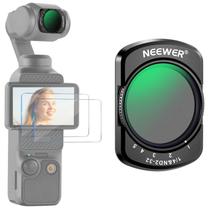 Filtro NEEWER Variable ND2-32 e 1/4 Black Difusion para DJI Osmo Pocket 3