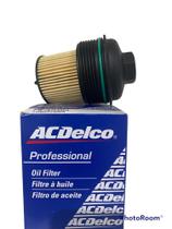 Filtro óleo com tampa e vedador Captiva Malibu 2.4 original Acdelco