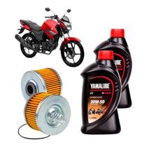 FILTRO OLEO FAZER 150 xtz 150 crosser + OLEO GULF 20W50 top