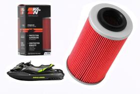 Filtro Óleo K&n Jet Ski Sea Doo GTX 4-TEC / PORTSTER 4-TEC