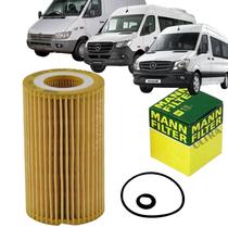 Filtro Óleo Lubrificante Motor para Mercedes-Benz Sprinter 311 / 313 / 415 / 415 / 515 2012... OM651LA (HU7010Z)