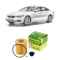 Filtro Óleo Mann BMW 420i 2014-2016 Motor N20B20A, N20B20B Filtro Óleo Mann BMW 420i 2014-2016 Motor N20B20A, N20B20B
